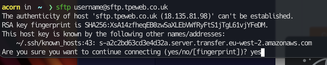 image_tooltip SFTP Host Verification (cli)